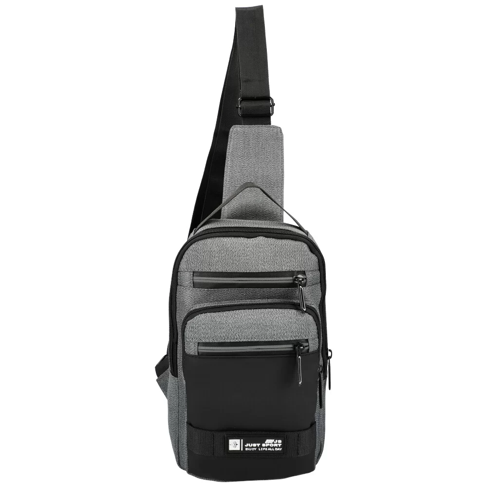 Travel shoulder bag FF16157 - D GREY - ModaServerPro
